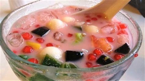 Cara membuat es campur vincau tanpa sirup. Resep Es Buah Campur tanpa susu - YouTube