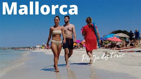 Beach Walk Platja Des Trenc Es Trenc Mallorca K Youtube