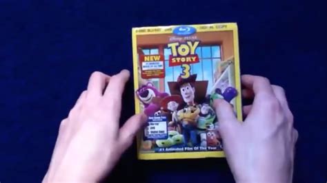Unboxing Toy Story 3 Blu Raydvddigital Copy Youtube