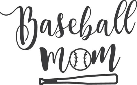 Download Baseball Mom SVG clipart, Baseball SVG, Baseball bat vector, Sport, cut file, Baseball mom shirt ...
