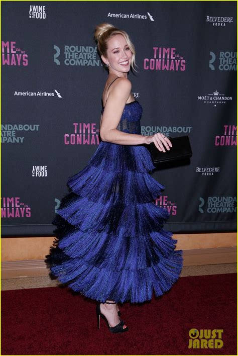 Anna Camp Celebrates Broadway Opening Night Of Time And The Conways