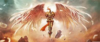 Angel League Guardian Legends Knight Wings Ultrawide