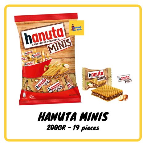 Jual Hanuta Minis Ferrero Hazelnut Wafer Hanuta Wafer Hanuta Mini
