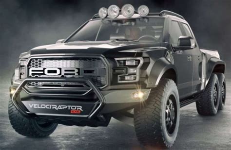 The Hennessey F150 Velociraptor 6x6 Debuts At Sema With 605hp Torque News