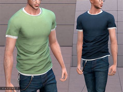 Layered Tees By Darte77 At Tsr Sims 4 Updates