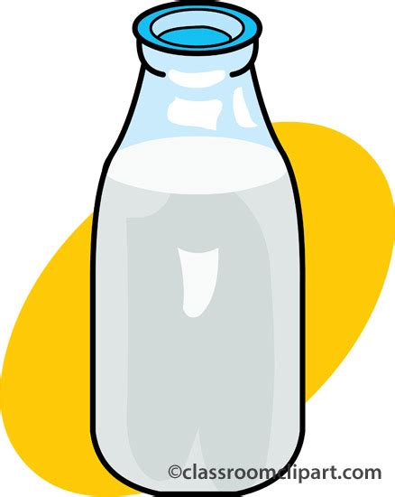 Glass Milk Bottle Clip Art Clip Art Library