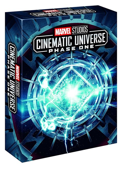 Marvel Studios Cinematic Universe Phase 1 Collectors Box Set Dvd Brand