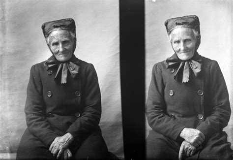 Studio Portrait Of An Old Woman Ca 1912 1920 Studio Portraits