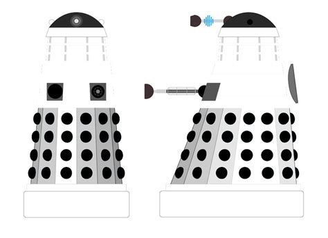 The Original Supreme Black Dalek Dalek Colour Schemes And Hierarchy