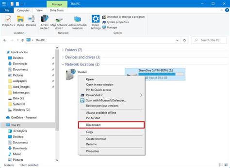 How To Map Network Drive On Windows 10 Pureinfotech