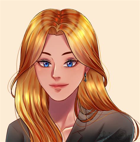 Colored Anime Headshot Artistsandclients
