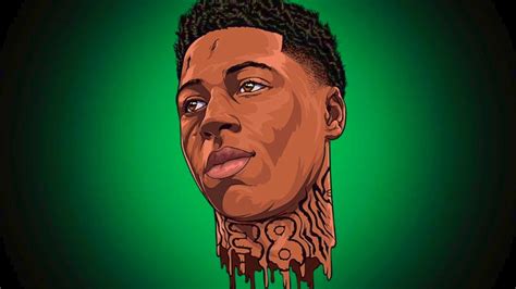 These days, it is pretty uncommon to see rappers without tattoos. Cartoon NLE Choppa Wallpapers - Wallpaper Cave