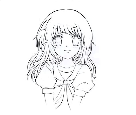 Https://favs.pics/coloring Page/anime School Girlss Coloring Pages
