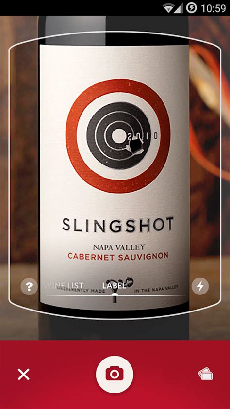 Track and organize your scanned and rated wines to determine your personal taste profile, discover new wines. Vivino Wine Scanner - screenshot