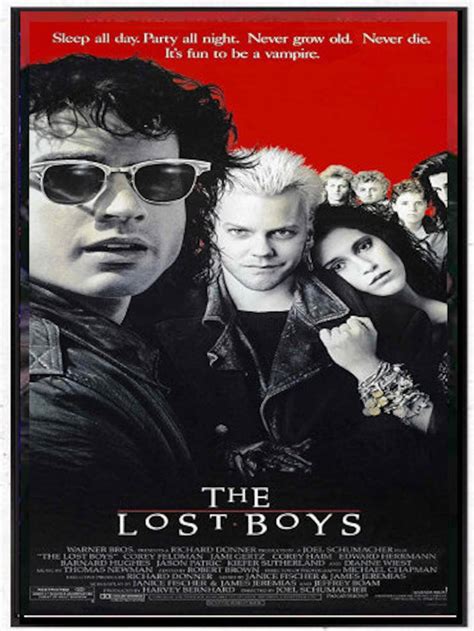 The Lost Boys 1987 Movie Poster 24 X 36 Size Etsy Canada