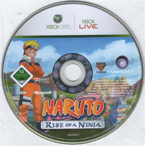 Naruto Rise Of A Ninja Cover Or Packaging Material Mobygames