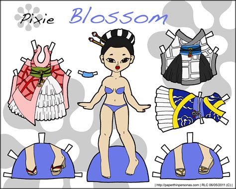 pixie and puck blossom and pavall paper thin personas