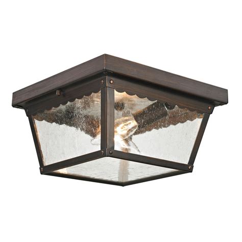 Find ceiling lighting at wayfair. Westmore Lighting Coventry 10-in W Hazelnut Bronze Outdoor ...