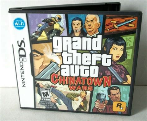 Gta Chinatown Wars Case Only No Game Nintendo Ds Empty Box Art Grand