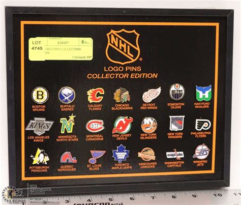 Nhl Logo Pins Collectors Edition