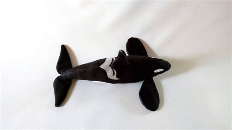 Orca Killer Whale Plushie Dolphin Plush Male Resident Etsy