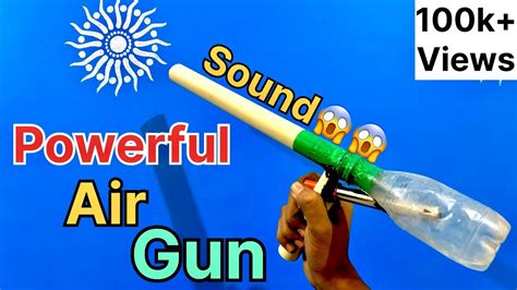 🤯how To Make💁 Powerful Air Gun 😱😱very Loud Sound Home Made
