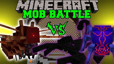 Caterkiller Vs Emperor Scorpion More Minecraft Mob Battles Mods