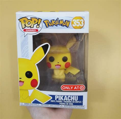 Buy Funko Pop Games Pokemon Pikachu Flocked 353 Exclusive Online
