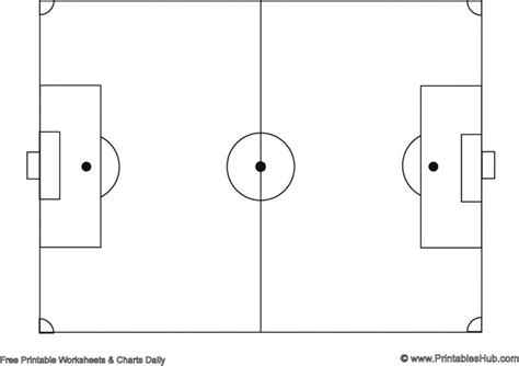 Free Printable Soccer Field Template Printable Templates