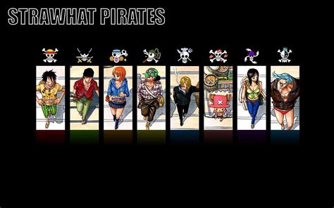 Straw Hat Pirate Flag Wallpapers Wallpaper Cave