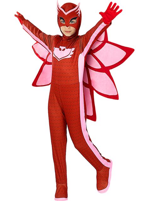 Deluxe Owlette Pj Masks Costume For Girls Express Delivery Funidelia