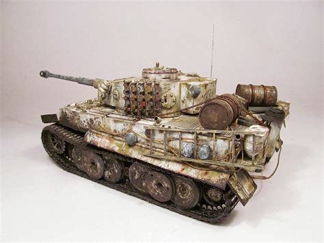 Tiger I Winter Scale Model Model Tanks Tiger Tank Scale Models