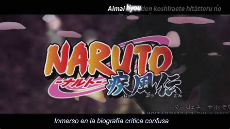 Naruto Shippuden Opening 19 Sub Español Completo Youtube