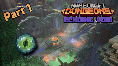Getting Into The End Minecraft Dungeons Echoing Void Youtube