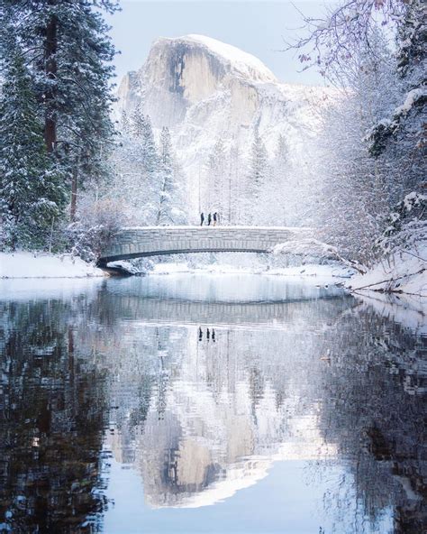 Winter At Yosemite National Park Rmostbeautiful