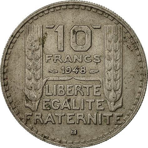 490595 France Turin 10 Francs 1948 Beaumont Le Roger Ttb