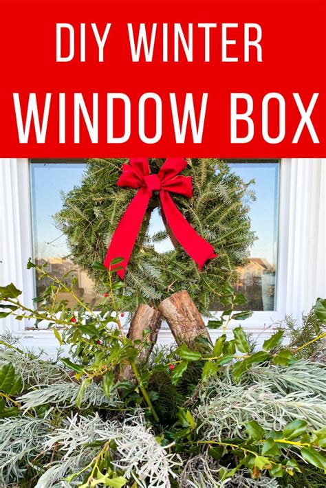 Winter Window Box Ideas