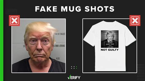 Donald Trump Mug Shot Photos Are Fake Newsnow Com