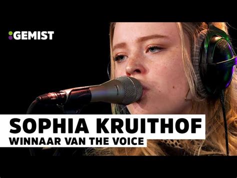 One of the important premises of the show is the quality of the singing talent. Sophia Kruithof - Alaska | The Voice Of Holland 2020 ...