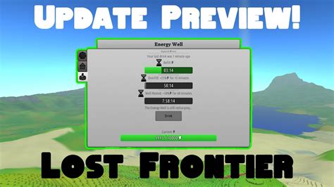 Energy Bar Update Preview Lost Frontier Worlds Frvr Youtube