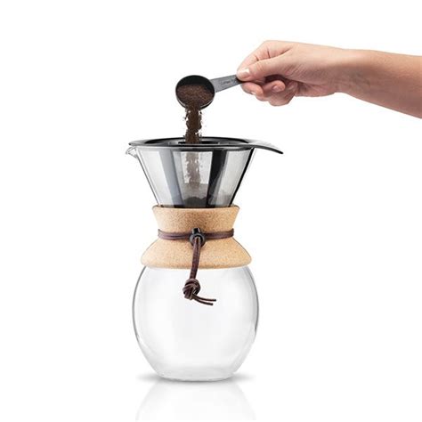 Bodum Pour Over Coffee Maker With Filter Crema