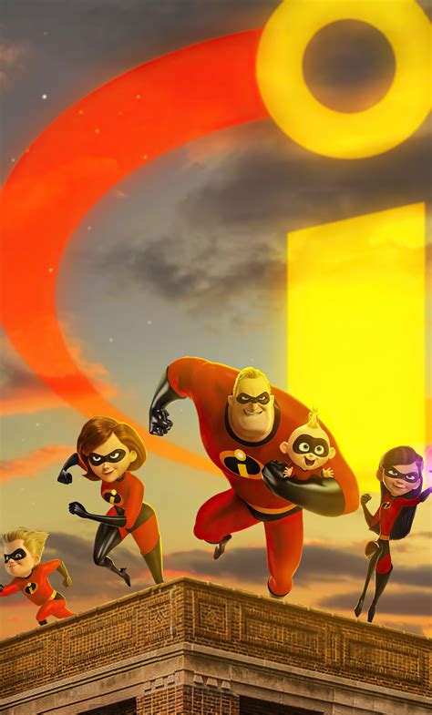 1280x2120 The Incredibles 2 Team Up Iphone 6 Hd 4k Wallpapers Images Backgrounds Photos And