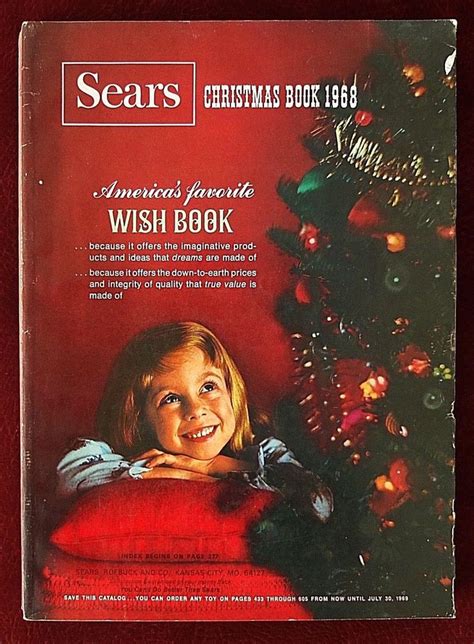 Sears Roebuck Christmas Book Catalog 1968 Wish Book Toys Dolls