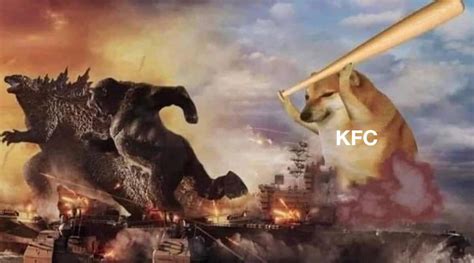 ‘this Is Gold Kfc Spains Twist To Godzilla Vs Kong Meme Sets
