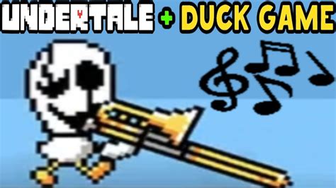 Wd Gaster МУЗЫКАЛЬНАЯ УТКА Undertale Duck Game Youtube