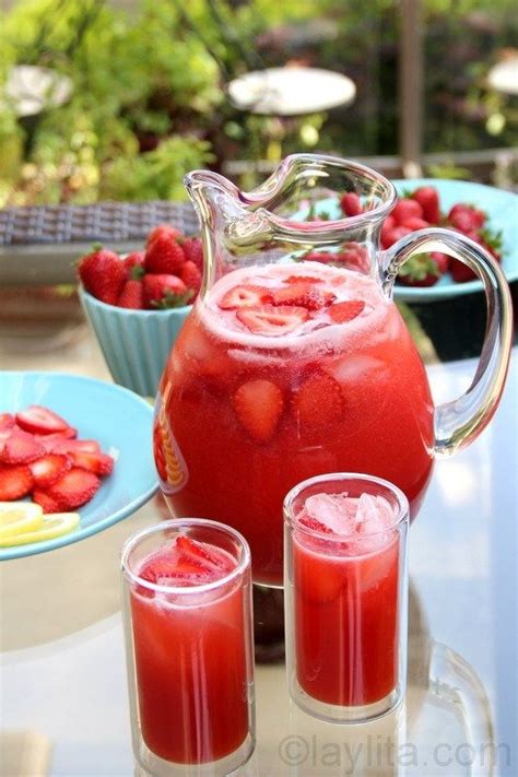 Strawberry Lemonade What2cook Drinksopskrifter Mad Ideer