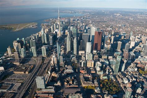Aerial Photo Toronto City Skyline 2014