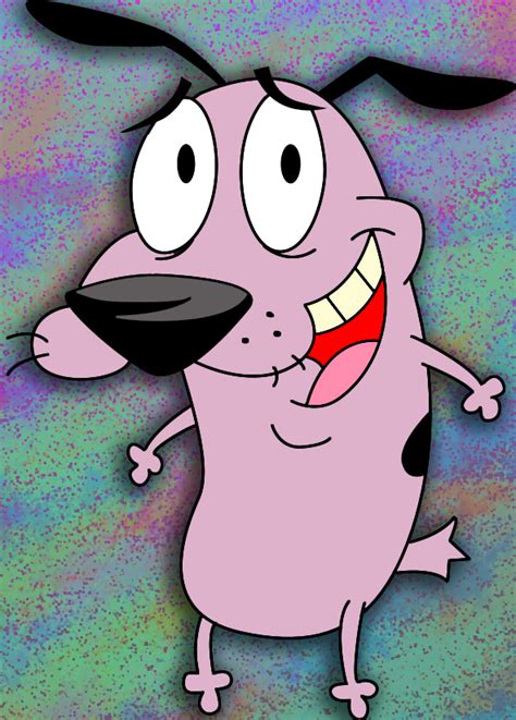 How To Draw Courage The Cowardly Dog Draw Central