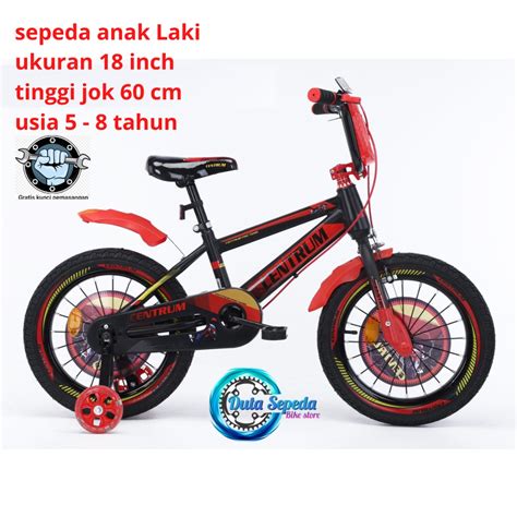 Jual Sepeda Anak Laki Laki 18 Inch Bmx Centrum Shopee Indonesia