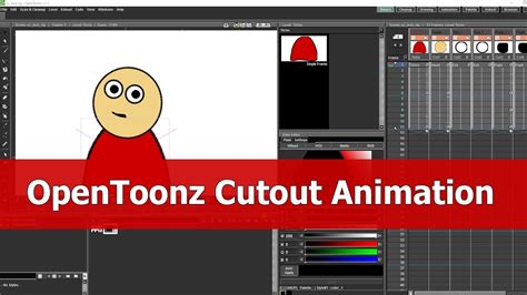 Opentoonz Cutout Animation Tutorial Youtube